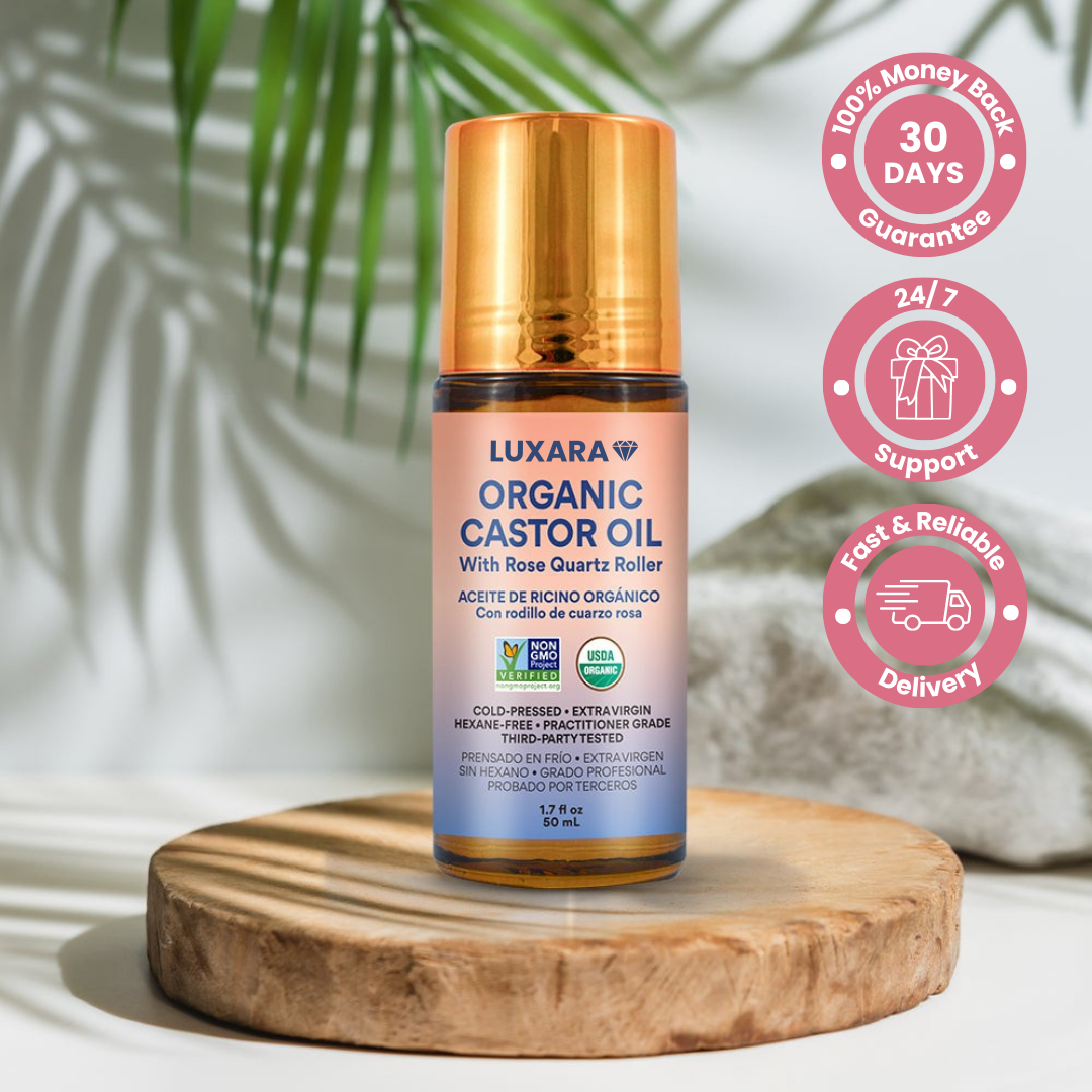 Luxara™ Organic Castor Oil Roll-On