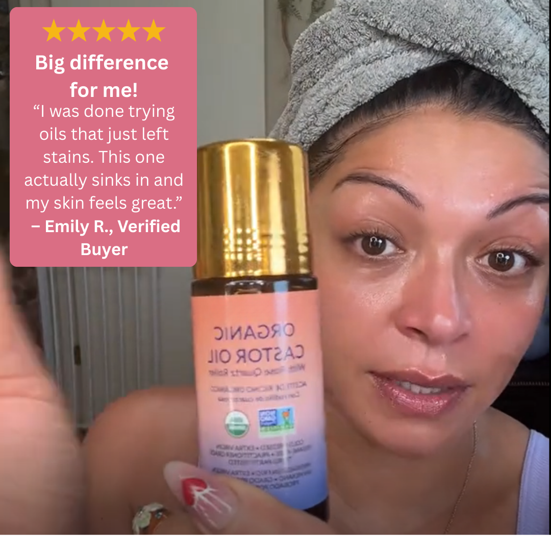Luxara™ Organic Castor Oil Roll-On